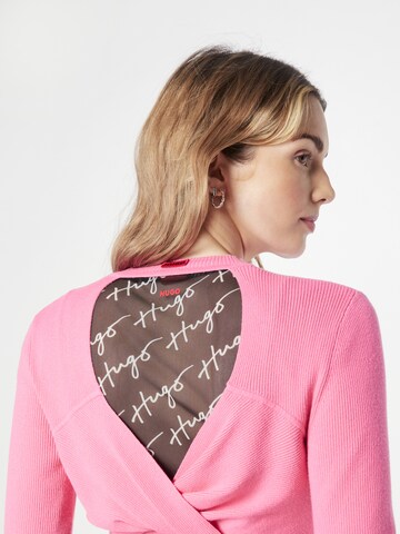 HUGO Sweater 'Slopenia' in Pink