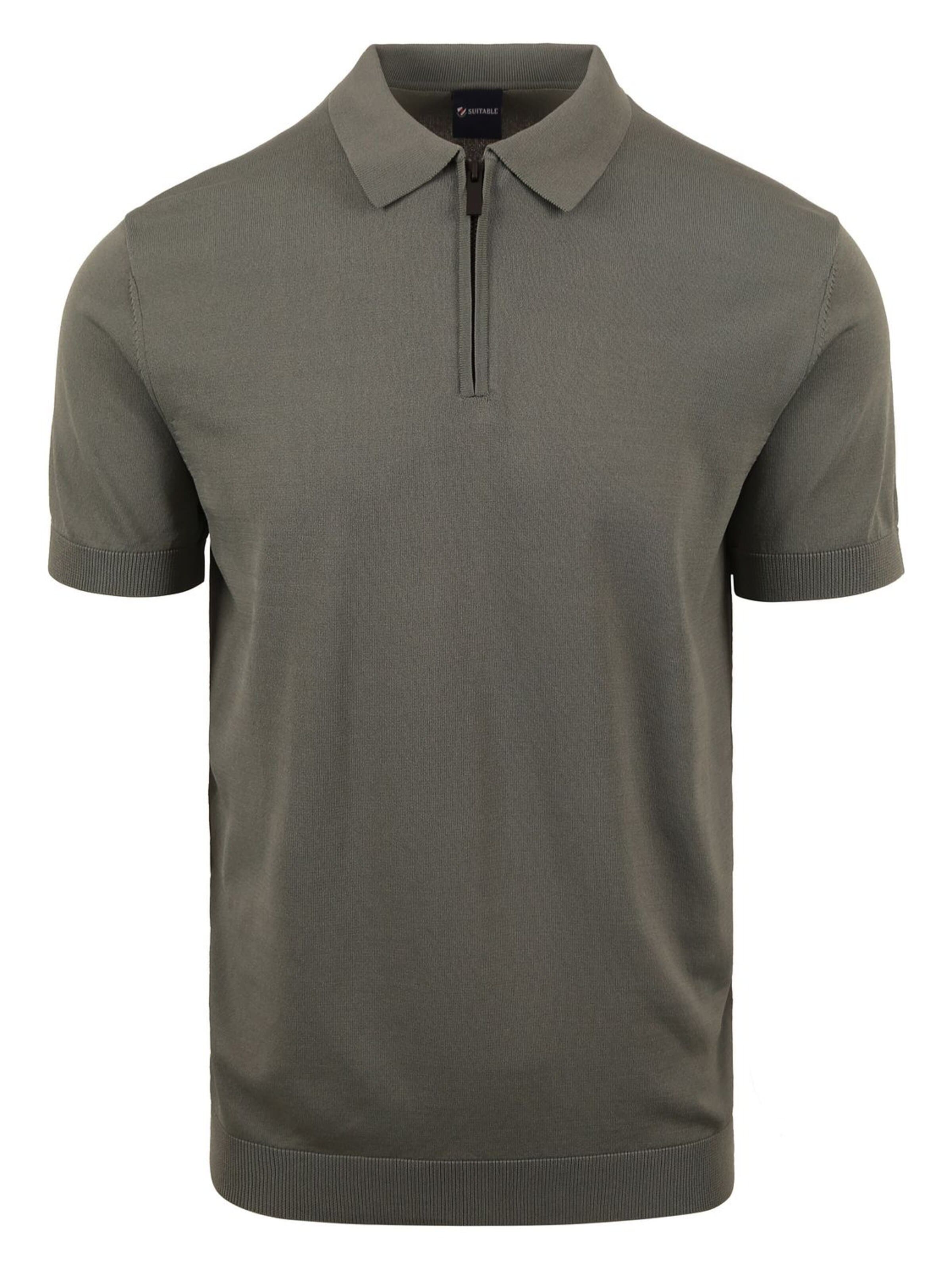 Suitable Shirt in Green: front