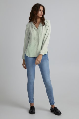 b.young - Blusa 'Hialice' em verde