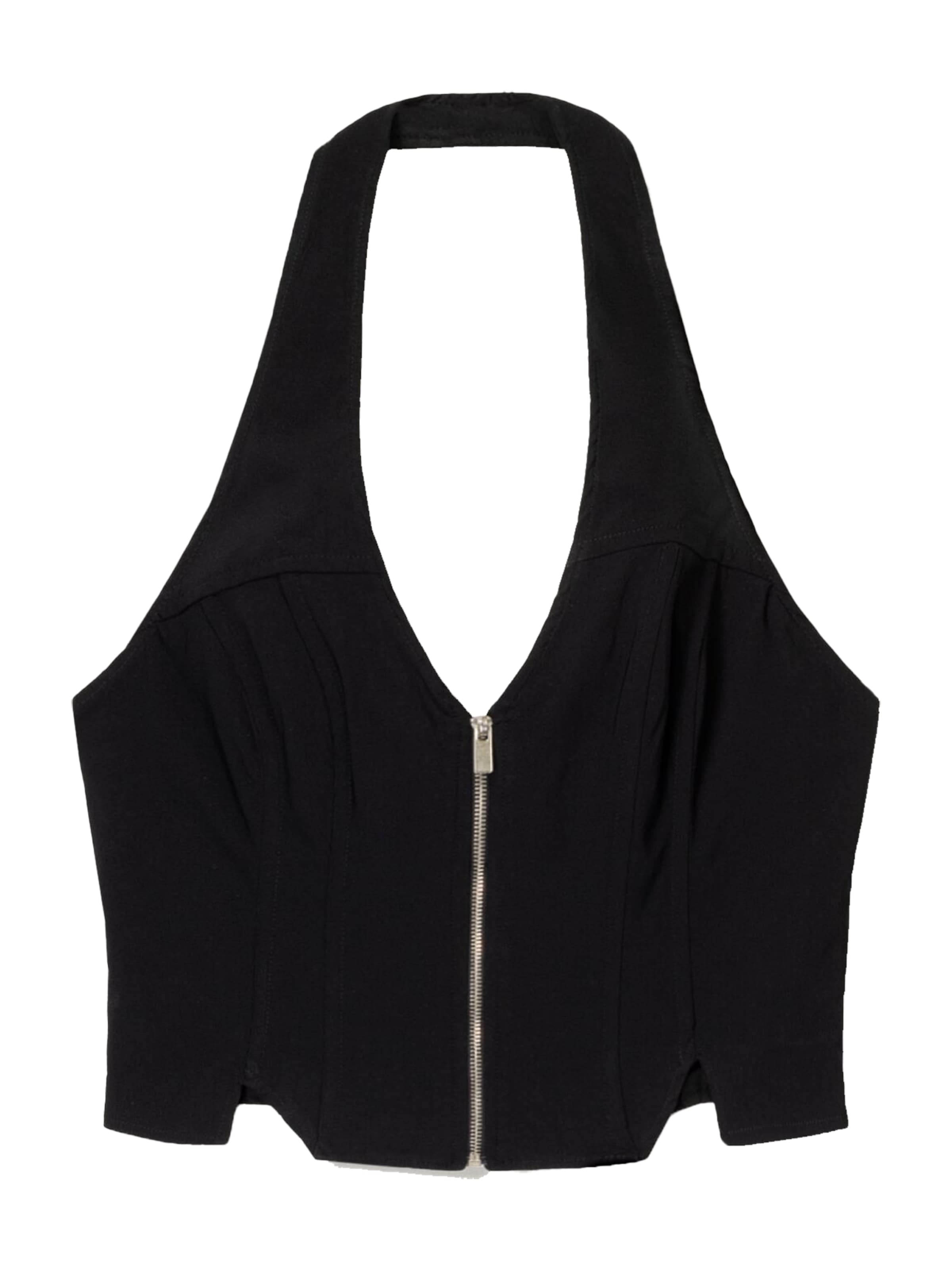 Haut Bershka en noir : devant