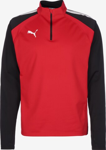 PUMA Athletic Sweatshirt in Red: front