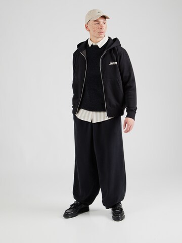 JACK & JONES Mikina 'ROXBURY' – černá
