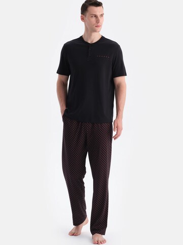 Pyjama long Dagi en noir