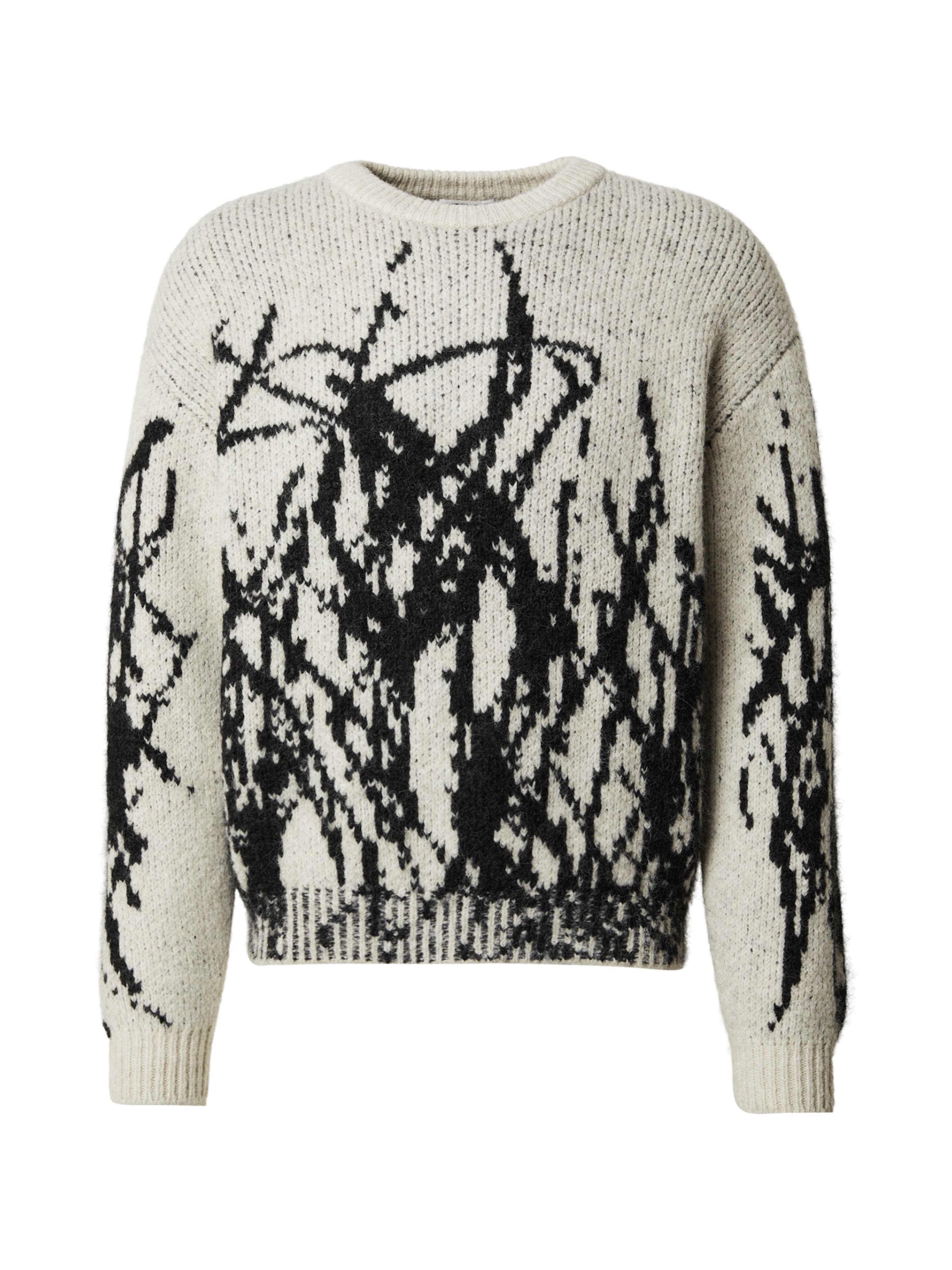 WEEKDAY Sweater 'Emilio' in Beige: front