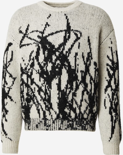 Megztinis 'Emilio' iš WEEKDAY, spalva – kremo / juoda, Prekių apžvalga