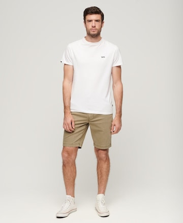 Superdry Slimfit Shorts in Grün: predná strana