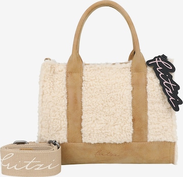 Fritzi aus Preußen Shopper 'Teddy' in Beige: front
