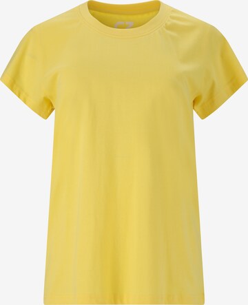 Cruz Functioneel shirt 'Highmore' in Geel: voorkant