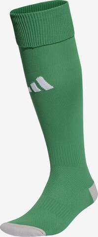 ADIDAS PERFORMANCE Athletic Socks 'Milano 23' in Green: front