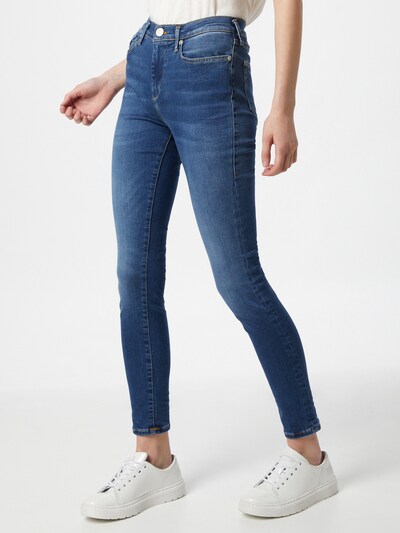 True Religion Jeans 'HIGHRISE HALLE TRUEFLEX BLUE DENIM' in de kleur Blauw denim, Modelweergave