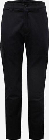 Regular Pantalon cargo 'RAJESH' MELAWEAR en noir : devant