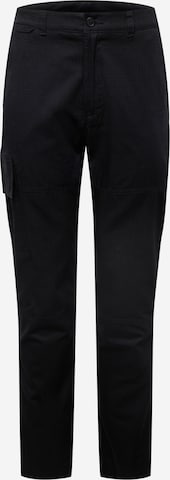 MELAWEAR Regular Cargo Pants 'RAJESH' in Black: front