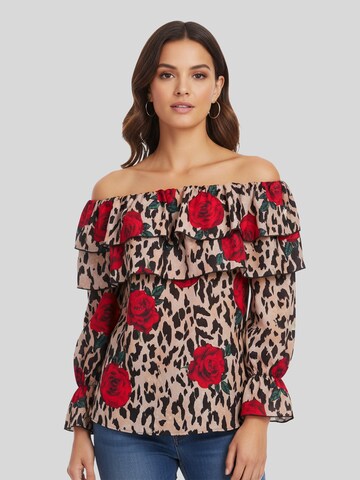 LapaPlus Bluse in Mischfarben
