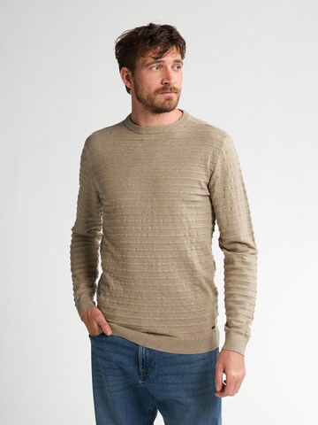 Petrol Industries Pullover in Beige: Vorderseite