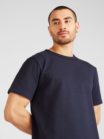 SELECTED HOMME T-shirt 'Sander' i blå