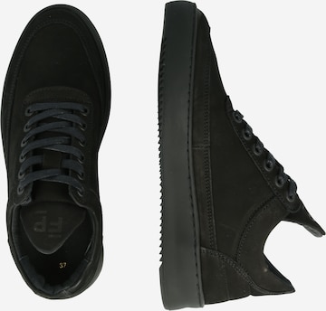 Chaussure à lacets Filling Pieces en noir