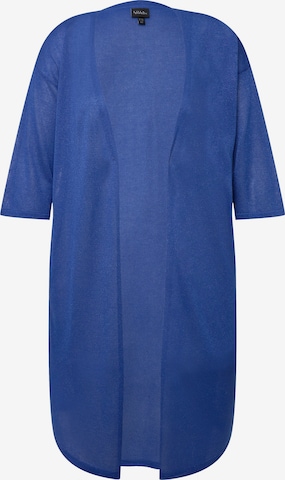 Cardigan Ulla Popken en bleu : devant