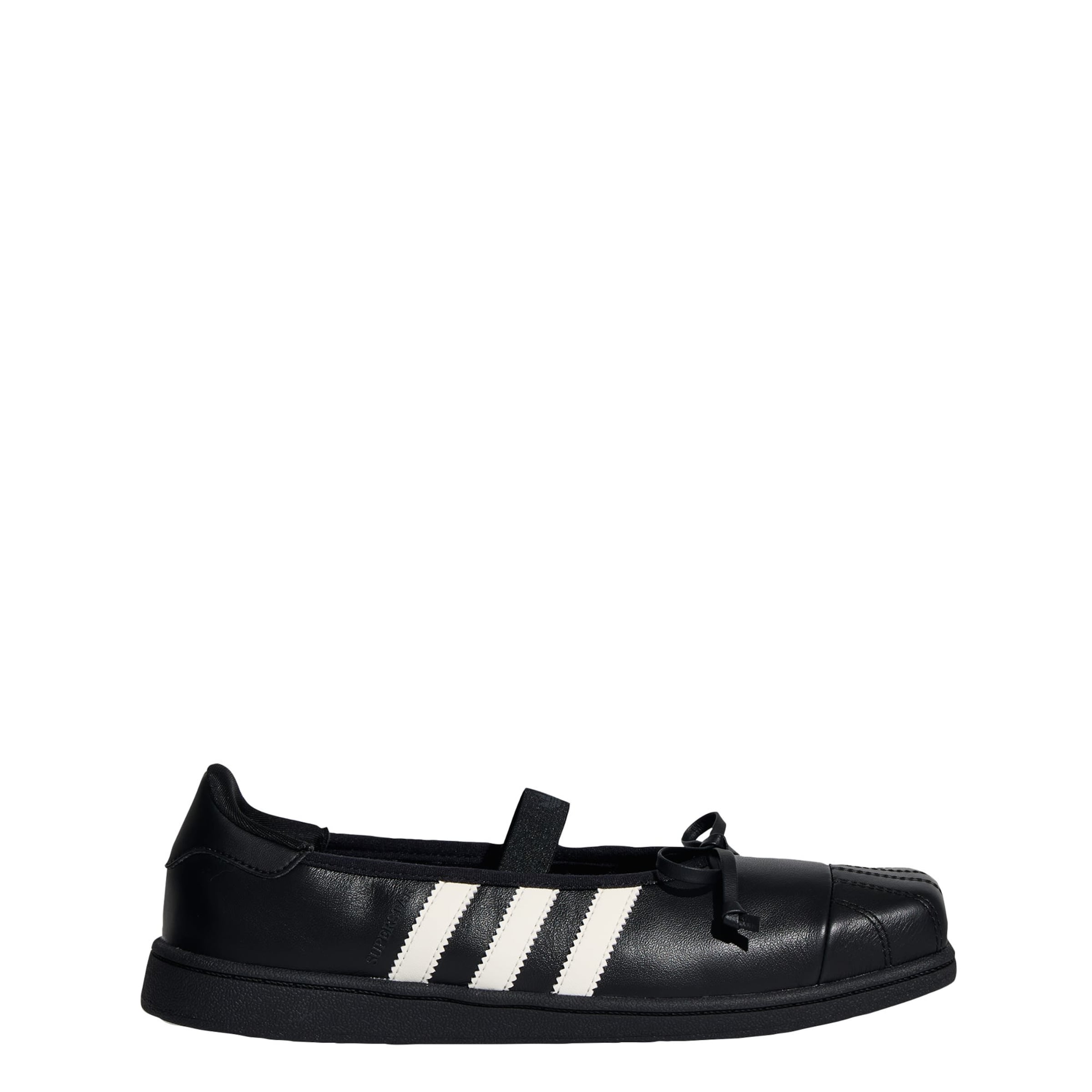 ADIDAS ORIGINALS - Zapatillas deportivas bajas 'Jennie Superstar' en negro: frente