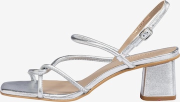 LLOYD Sandals in Silver: front