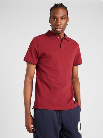 GANT Shirt 'RUGGER' in Rood: voorkant