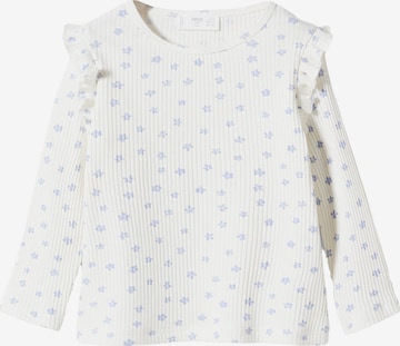 MANGO KIDS T-shirt 'Sol' i vit: framsida