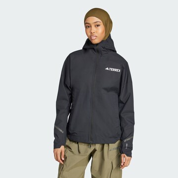 ADIDAS TERREX Outdoorjacke 'Xperior 2.5' in Schwarz: Vorderseite