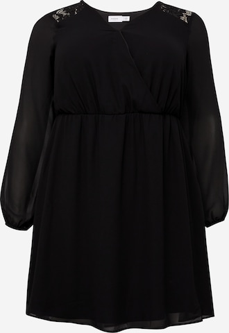 EVOKED - Vestido en negro: frente