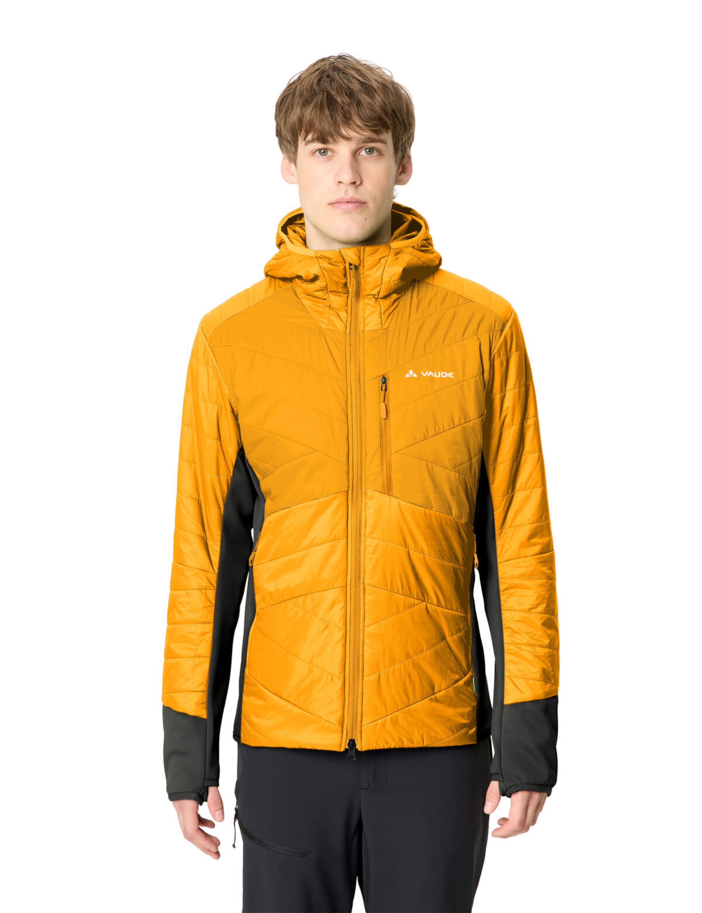 VAUDE Outdoor jacket 'Sesvenna IV' in Yellow: front