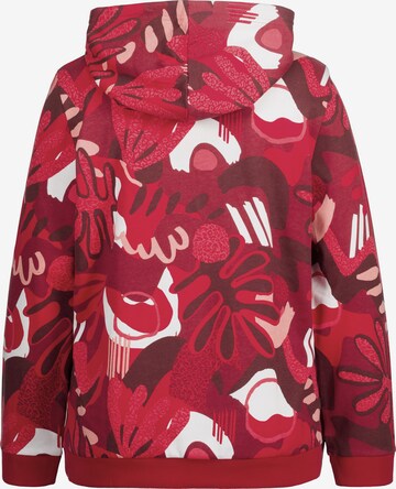 Ulla Popken Sweatshirt in Rood