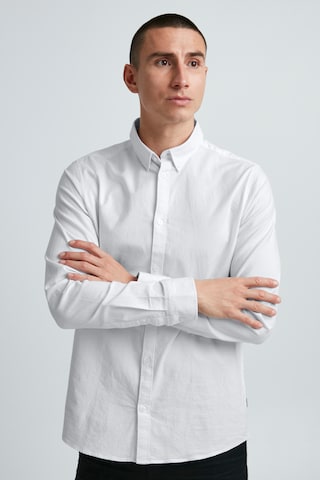 !Solid Regular fit Button Up Shirt 'SDVal' in White: front