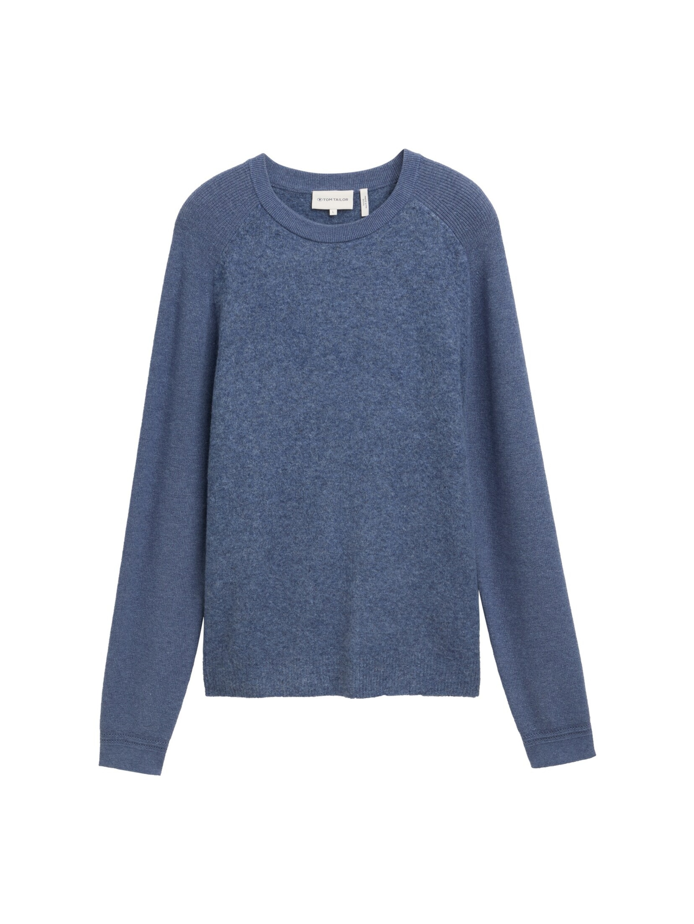 TOM TAILOR Strickpullover in Blau: Vorderseite