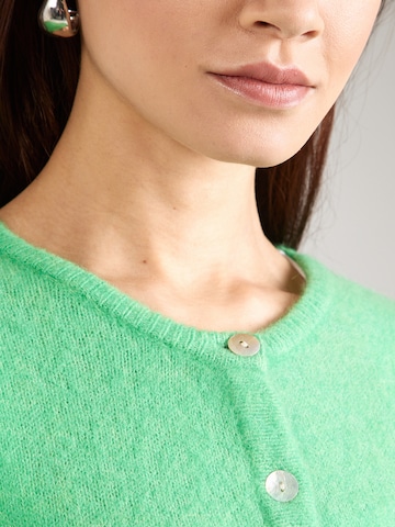 AMERICAN VINTAGE Pletena jopa 'VITOW' | zelena barva