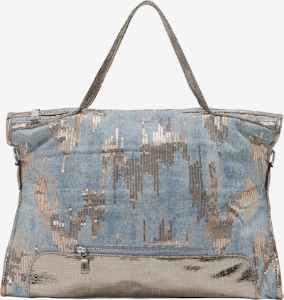 NAEMI Käsilaukku värissä sininen denim / kulta, Tuotenäkymä