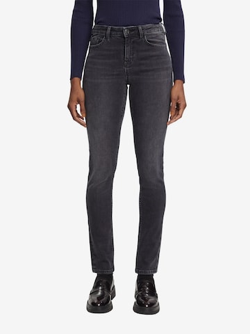 ESPRIT Slimfit Jeans in Schwarz