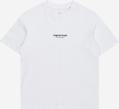 Jack & Jones Junior Shirt 'VESTERBRO' in de kleur Zwart / Wit, Productweergave