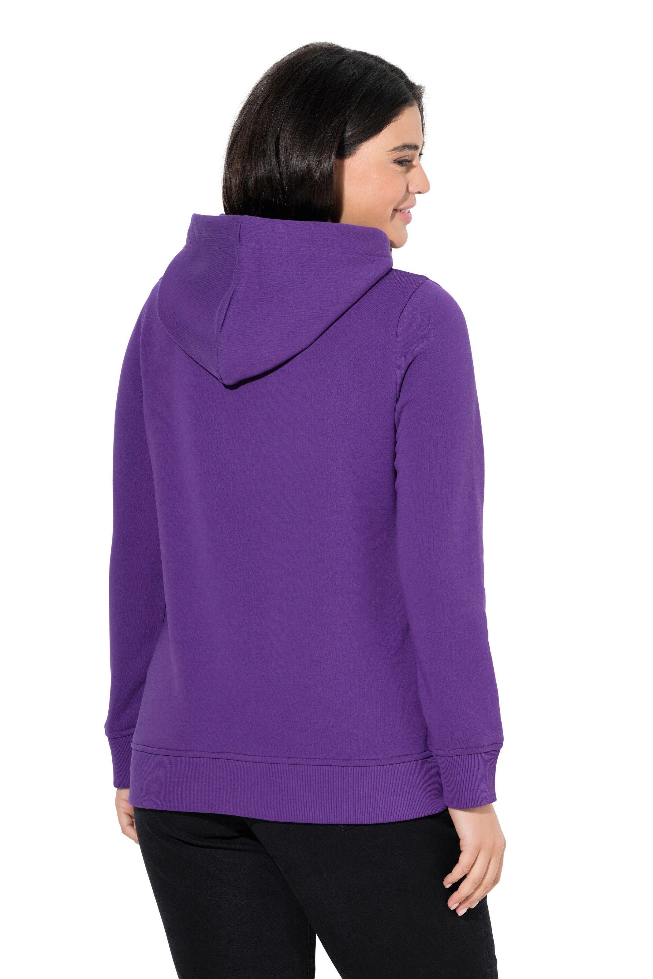 Ulla Popken Sweatshirt in Purple