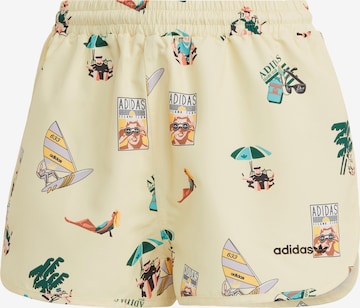 ADIDAS ORIGINALS Loosefit Shorts in Gelb: predná strana