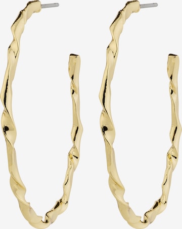 Boucles d'oreilles 'Wyatt' Pilgrim en or : devant