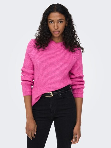 ONLY Pullover 'Jade' in Pink