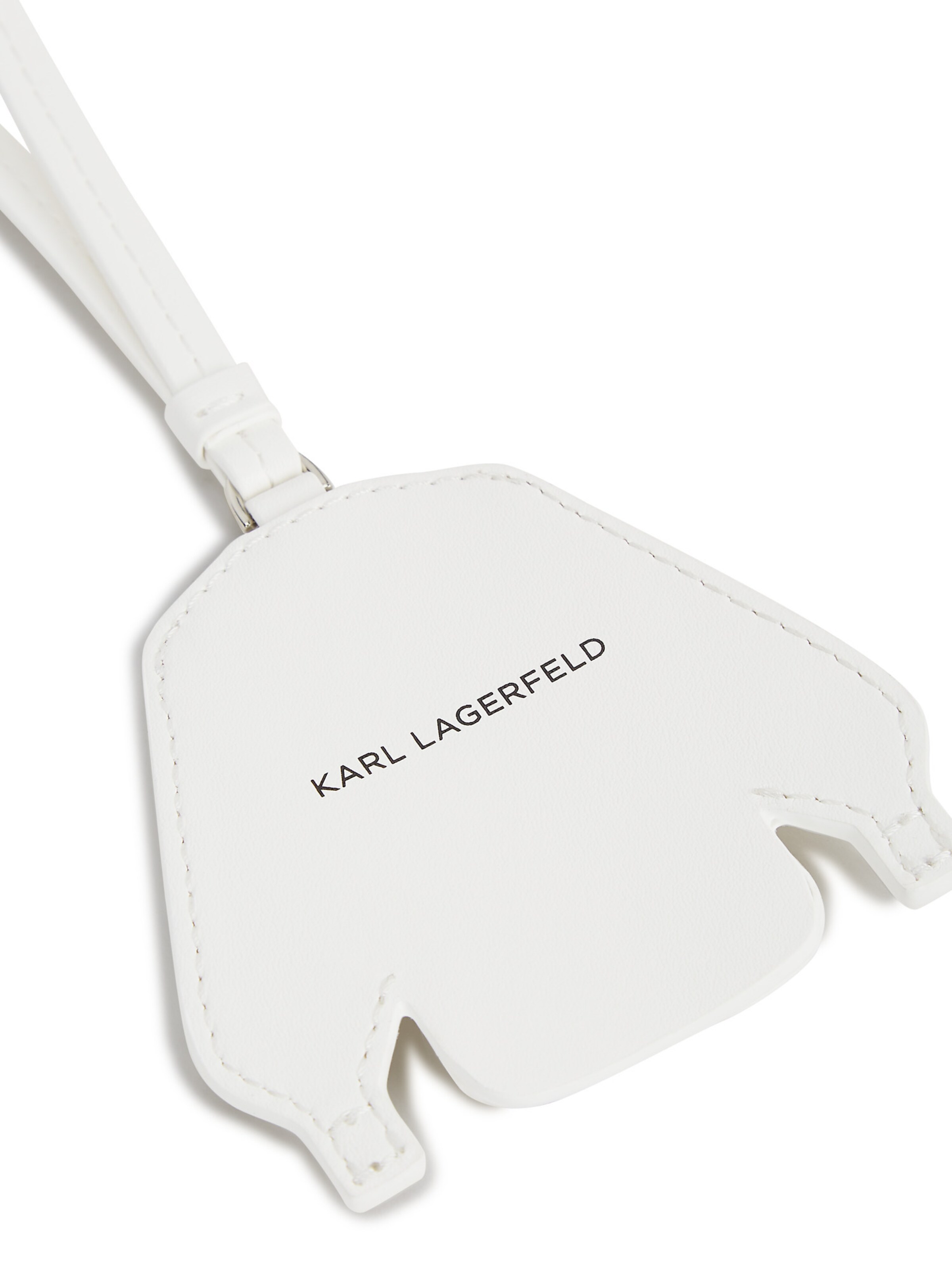Karl Lagerfeld Key ring 'Ikon' in White