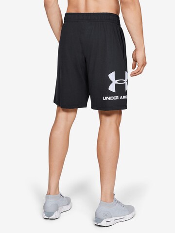 UNDER ARMOUR Regular Sportshorts in Schwarz