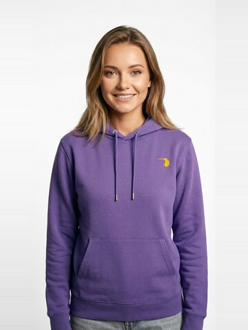 Rednib Sweatshirt 'Hood Stitch' in Purple