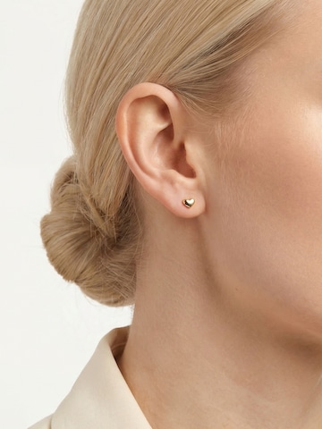 Sofia Milani Schmuckset 'Heart Ball Zirconia'‌‌‌‌‌ in Gold