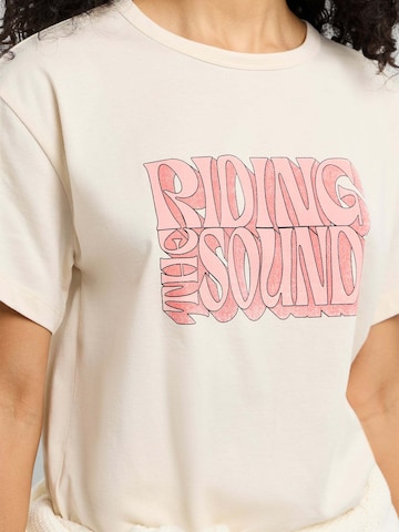 T-shirt ' BREANA ' Pepe Jeans en blanc
