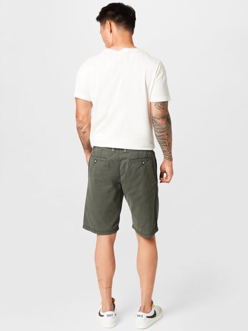 REDPOINT Regular Chino Pants 'Surray' in Green