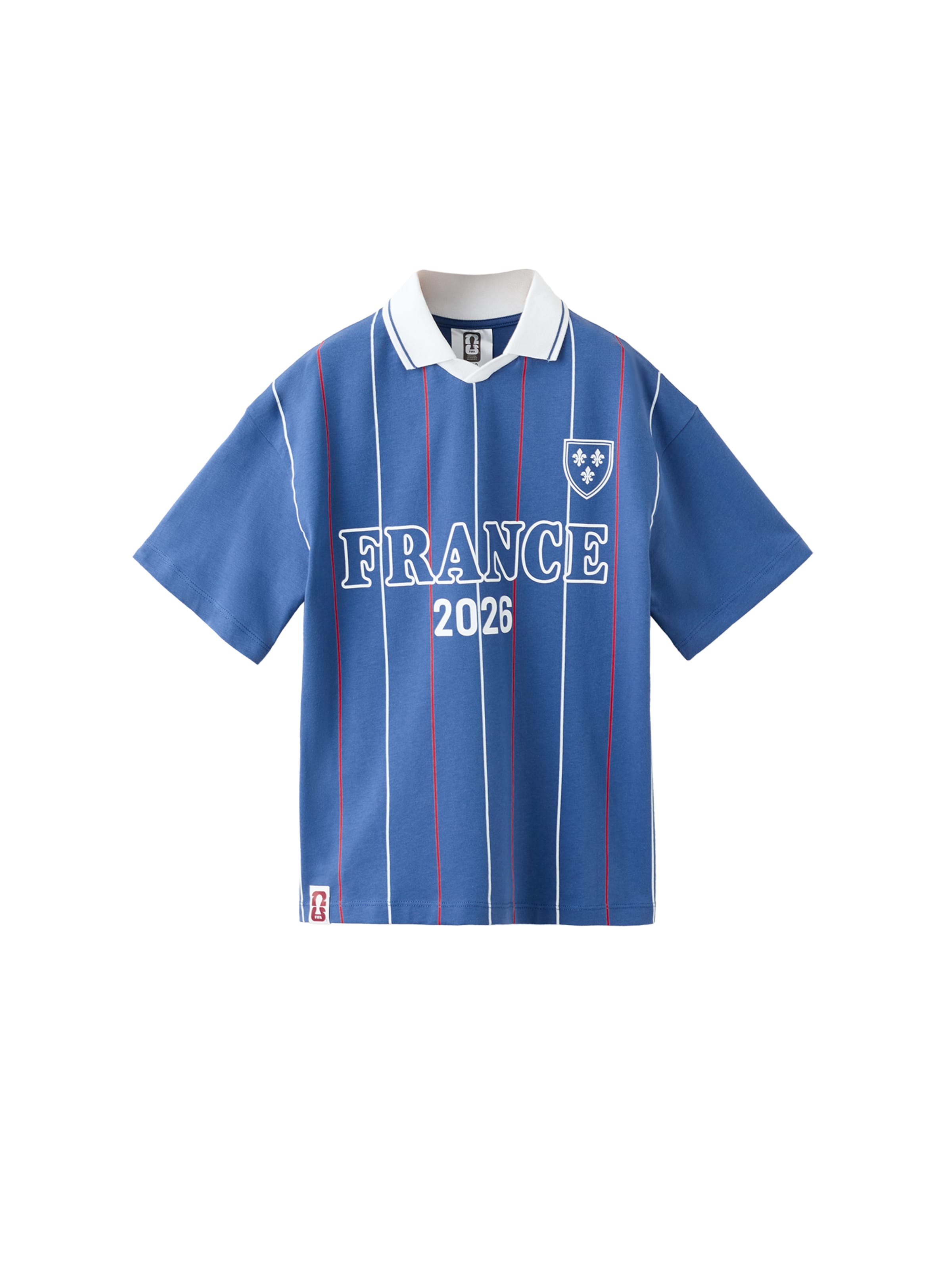 MANGO KIDS Tričko 'FIFAFRA' – modrá: přední strana
