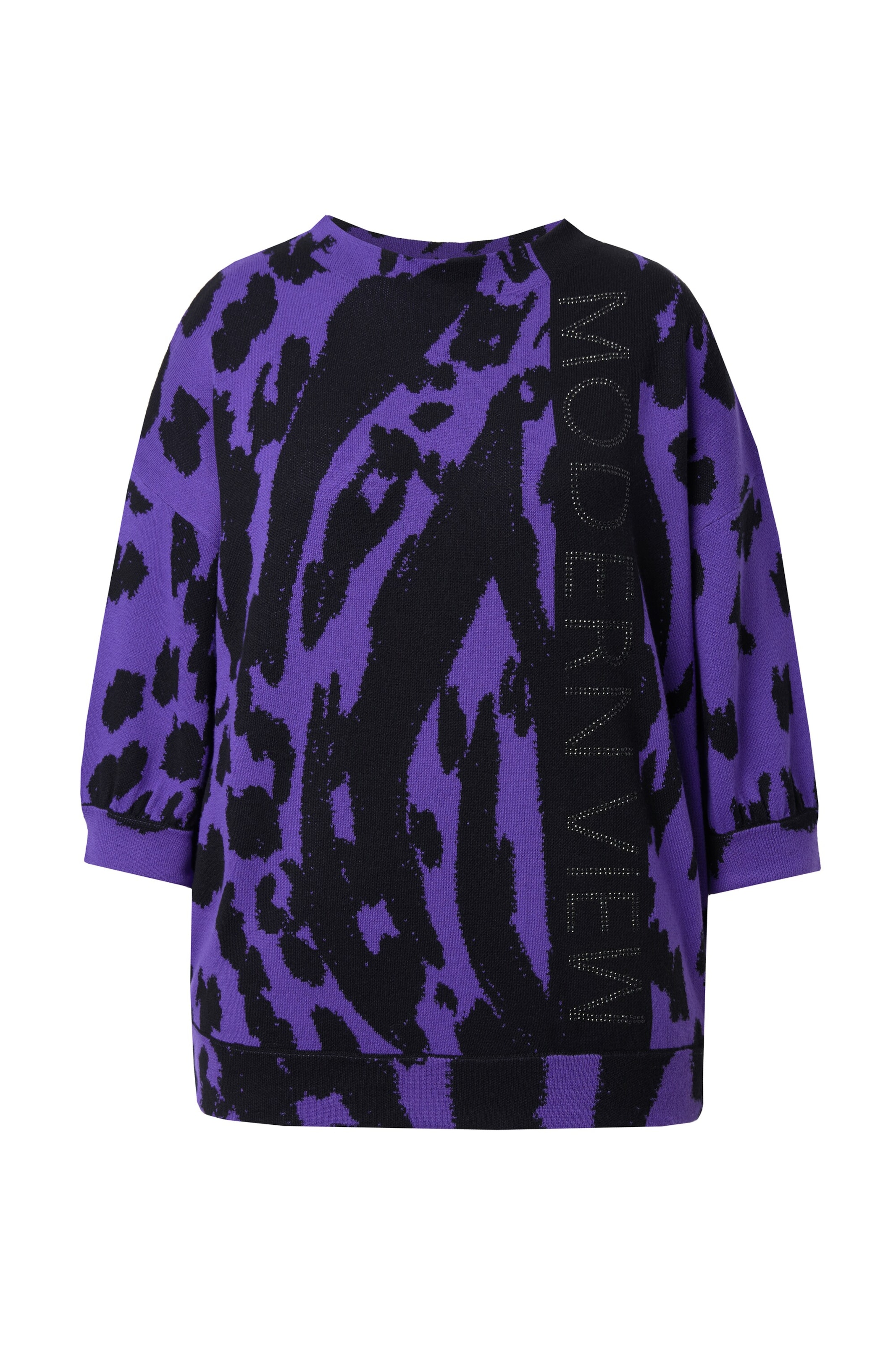 Ulla Popken Pullover in Lila: Vorderseite