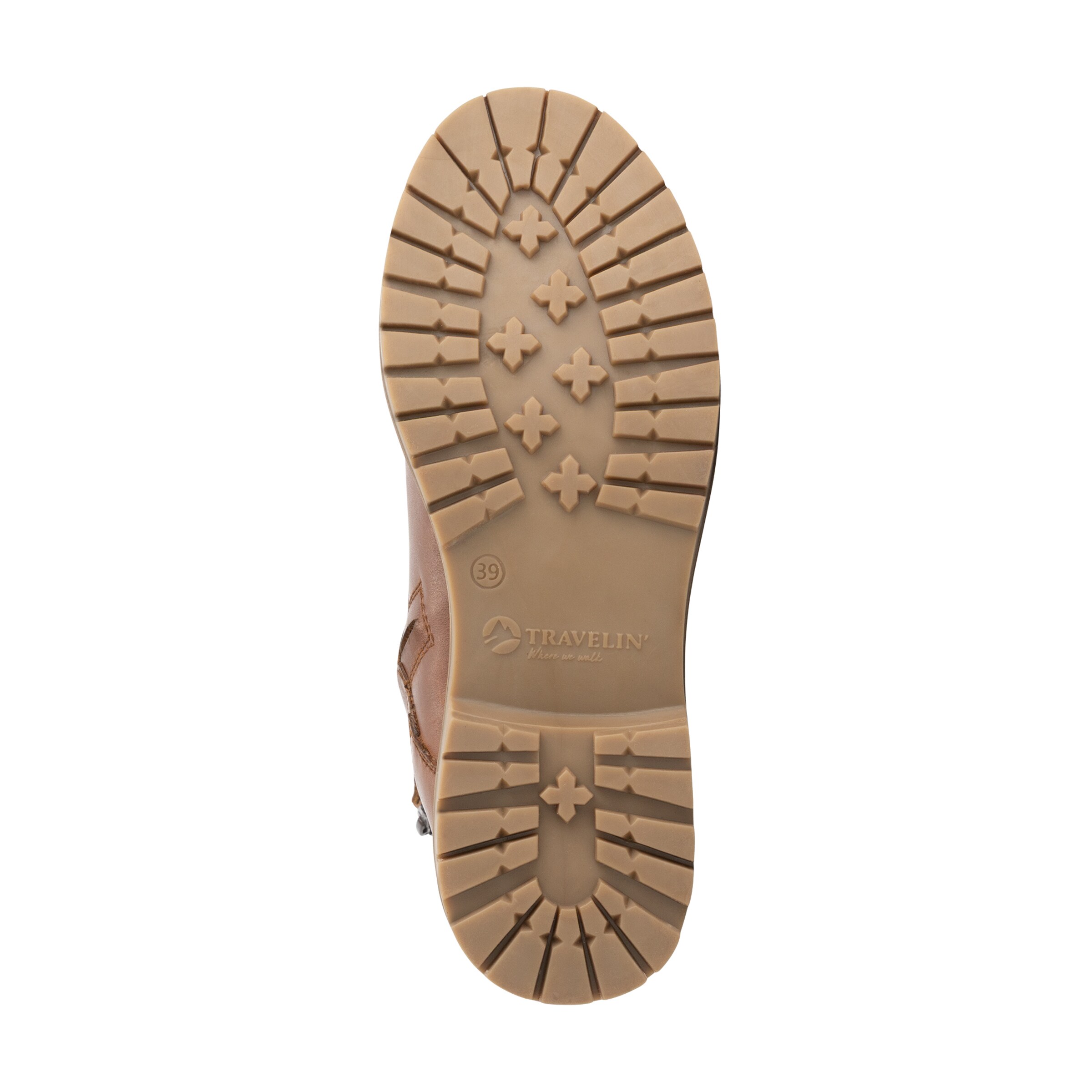 Travelin Veterlaarsjes 'Larvik' in Bruin