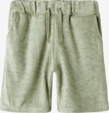regular Pantaloni 'Fredy' di NAME IT in verde: frontale