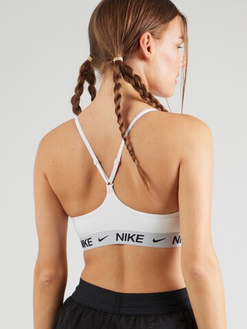 NIKE Μπουστάκι Αθλητικό σουτιέν 'INDY' σε λευκό